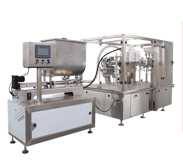 八工位轉(zhuǎn)盤給袋式包裝機(jī)相對(duì)于水平給袋式包裝機(jī)的優(yōu)勢(shì)