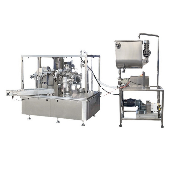 全自動(dòng)醬料/火鍋底料給袋式包裝機(jī)