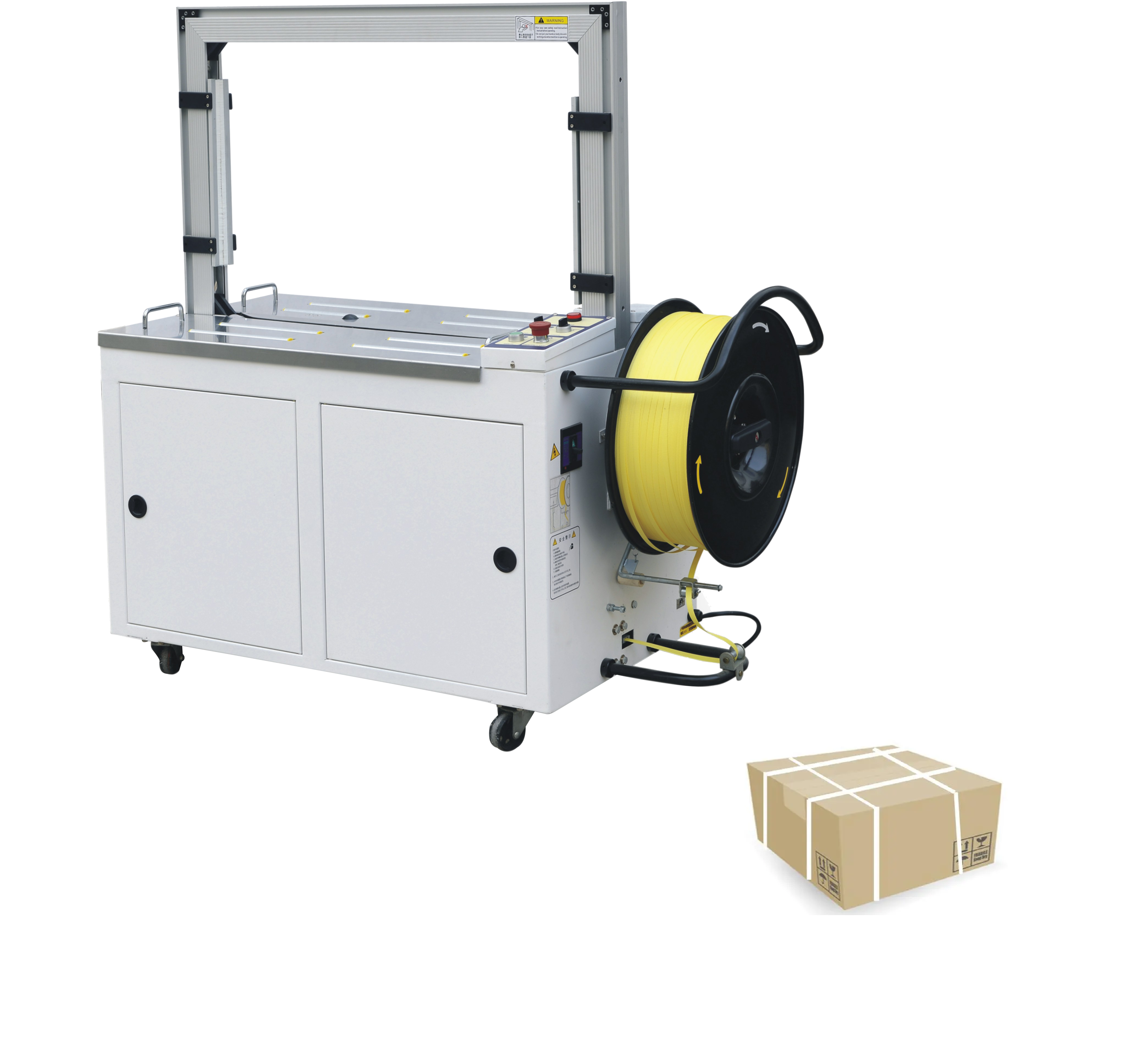 全自動(dòng)紙箱捆扎機(jī)的日常維護(hù)保養(yǎng)和常見故障解決方法