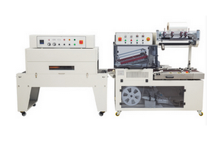 全自動(dòng)邊封套膜收縮包裝機(jī)（長(zhǎng)條PVC管，石膏板）