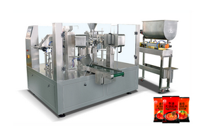 石家莊醬料給袋式自動(dòng)包裝機(jī)